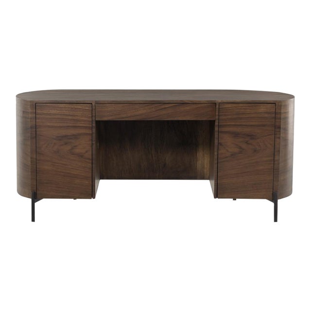 Four Hands Lunas Executive Desk, Caramel Guanacaste For Sale