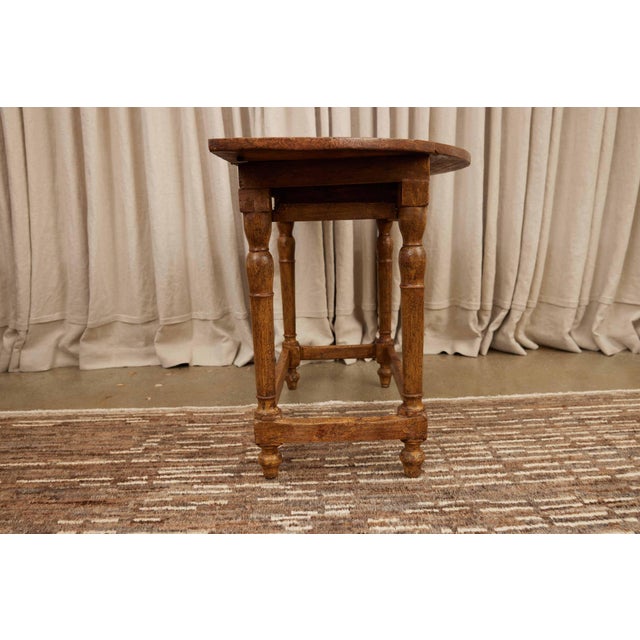 French Demilune Table 19th Century For Sale - Image 11 of 12