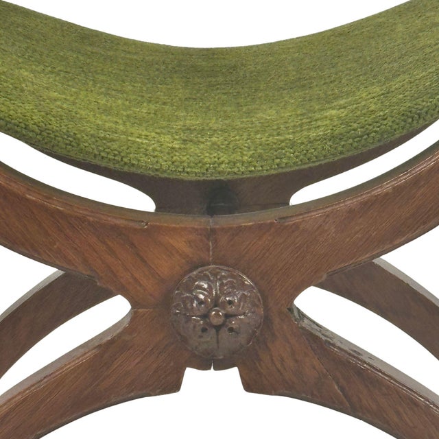 Spanish Wood Armchair, 1940s For Sale - Image 12 of 17