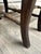 Brown Antique French Provincial Ladder Back Rush Seat Side Chairs For Sale - Image 8 of 13