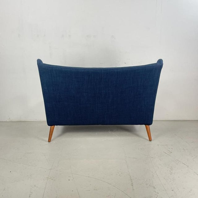 Bambino Sofa in Navy Blue by Howard Keith for HK Furniture, 1950s For Sale - Image 9 of 13