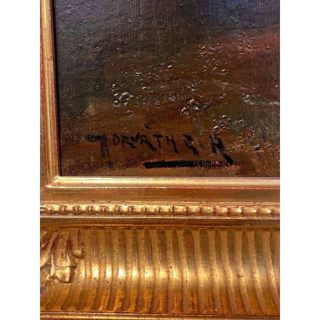 Andor G. Horvath, Figures, 1890s, Oil on Canvas, Framed For Sale - Image 7 of 10