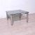 Metal Chromed Metal and Smoked Glass Coffee Table, 1970s For Sale - Image 7 of 12