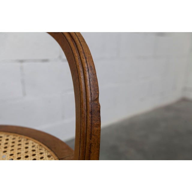 Vintage Louis XVI Style Chair with Cane Seat, 1890s For Sale - Image 11 of 18