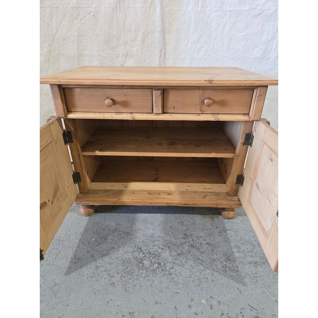 Late 19th Century German Pine Provincial Cabinet For Sale - Image 4 of 8