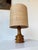 Turned Olive Wood Table Lamp, 1950s For Sale - Image 6 of 17