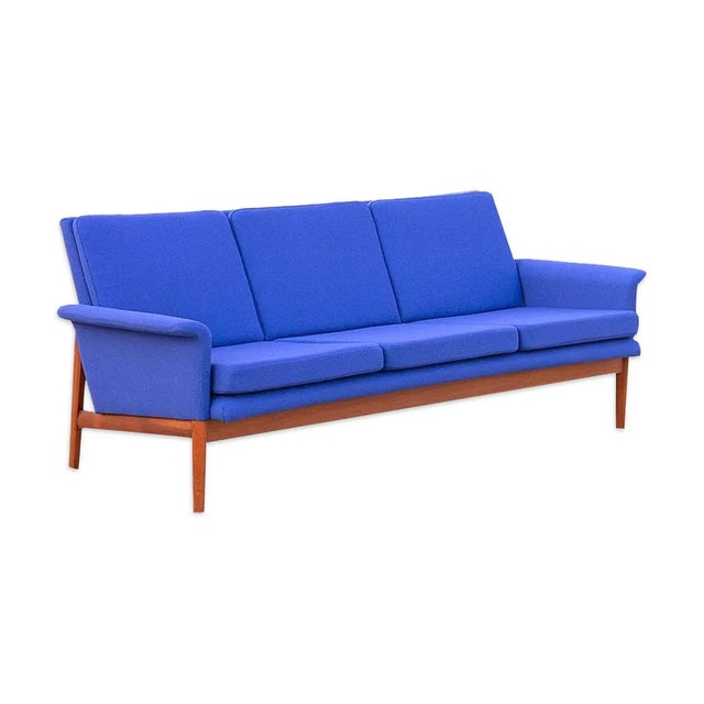 Danish Modern Teak Model Jupiter Sofa by Finn Juhl for France & Son, 1960s For Sale - Image 13 of 13