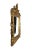 Vintage Hand-Carved Gilded Rococo Mirror For Sale - Image 9 of 11