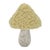 Bring a touch of woodland whimsy to your home with this charming Set of 2 Wood and Fabric Mushrooms. Standing at 4 inches...