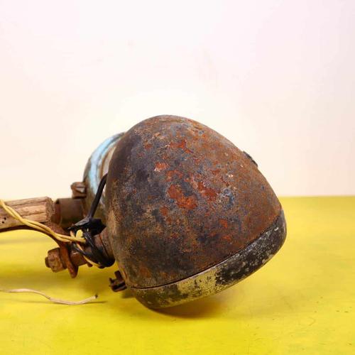 Vintage Metal Work Lamps For Sale - Image 6 of 13