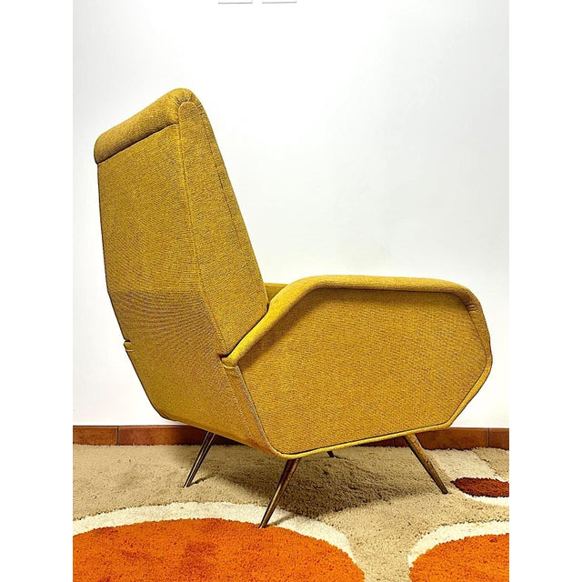 Vintage Armchair by Marco Zanuso, Italy, 1960s For Sale - Image 11 of 13