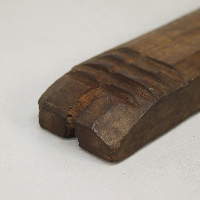 Early 19th Century Rustic Farmhouse Folk Art Schwingstock / Ornament, 1832 For Sale - Image 5 of 12