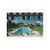 Slim Aarons 'Poolside in Sotogrande' Framed in White Archival Pigment Print For Sale
