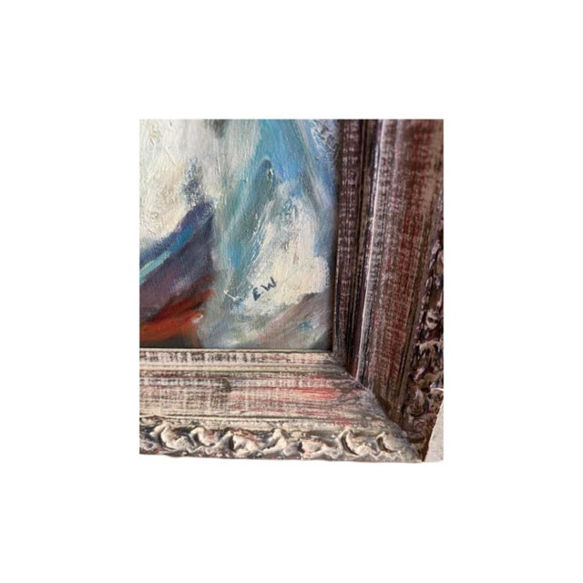 Oil on Canvas "After The Bath" by unknown artist EW. Original work by Edward Degas born (1834-1917) was painted c.1886....