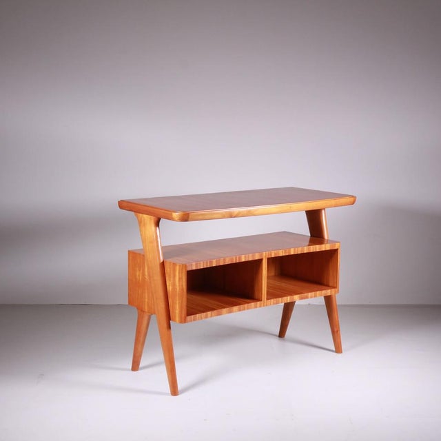 Mid-Century Wooden Storage Console, 1960s For Sale - Image 9 of 9