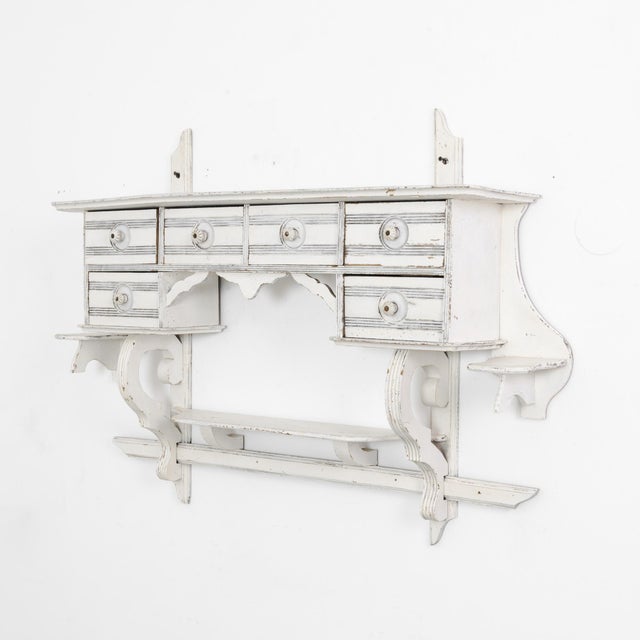 1910s Belgian Kitchen Wall Shelf For Sale In Greensboro - Image 6 of 6