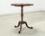 Georgian Style Carved Mahogany Pie Crust Tripod Drinks Table For Sale - Image 11 of 18