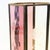 Late 20th Century Tall Etched Glass and Brass Candle Holder For Sale - Image 5 of 10