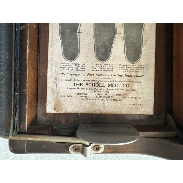 Vintage Dr Scholl Pedo-Graph Display Item For Sale - Image 4 of 5