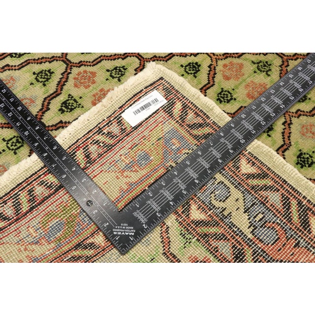 Mid 20th Century Vintage Turkish Sivas Rug - 03'05 x 05'03 For Sale - Image 5 of 9