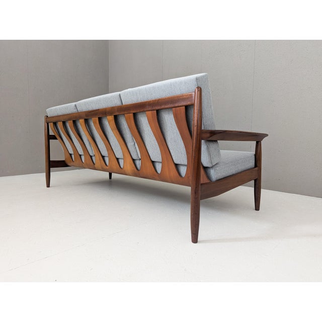 1960s Mid-Century Modern Danish Teak Sofa, 1960s For Sale - Image 5 of 18
