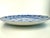 1970s 1970s Japanese Porcelain Serving Plate With Blue Crane Design For Sale - Image 5 of 12