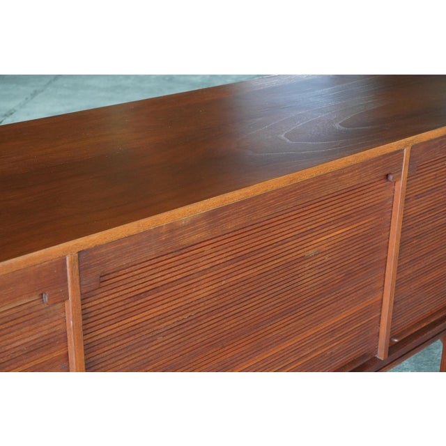 Brown Model 503 Sideboard by Gianfranco Frattini for Bernini, Italy, 1960s For Sale - Image 8 of 10