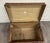 Vintage Luce Trunk Company Kansas City Flat Top Steamer Trunk For Sale - Image 16 of 18