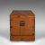 1880s Antique Victorian Teak Travelling Cleric's Chest For Sale - Image 4 of 13