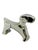 Art Deco Late 20th Century Pair of Art Deco Style Chrome Finish Dog Sculptures in the Manner of E. Nokolsky For Sale - Image 3 of 14