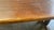 Rare 7-Piece Mid-Century Modern Japanese Dining Set With Tiger Oak Live-Edge Trestle Table & 6 Swivel Chairs For Sale In Los Angeles - Image 6 of 13