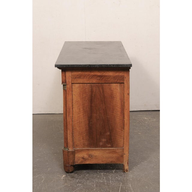 Early 19th C. French Marble Top Commode For Sale - Image 9 of 12