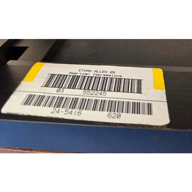 1990s Ethan Allen American Impressions Nightstand End Side Table Mission Arts Crafts For Sale - Image 12 of 12