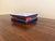 Mid 20th Century Vintage Delft Tile Matchbox Holder With Hand-Painted Birdcage Scene For Sale - Image 5 of 12