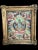 Tibet 19TH century, on cloth, with antique golden wood frame , depicting the Avalokiteshvara setting in the middle...