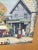 Realism 1940s Vintage Harry Shokler Pinkerton’s Corner Original Serigraph Painting For Sale - Image 3 of 8
