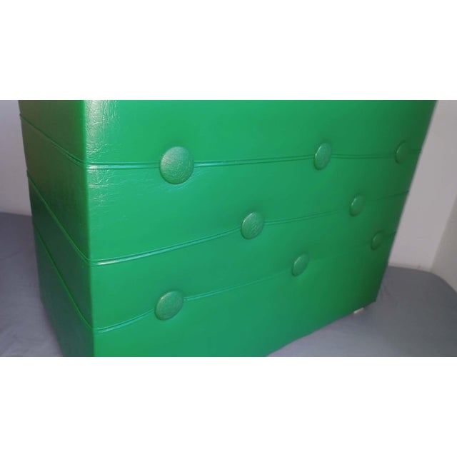Vintage Green Chest, 1960s For Sale - Image 10 of 18
