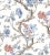 Contemporary The House of Scalamandre Andrew Jackson Floral Wallcovering, Riviera For Sale - Image 3 of 3