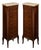 Late 20th Century Pair of Louis XV-Style Seven-Drawer Semainiers With Marble Tops For Sale
