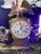 Mid 19th Century Fine Quality French Gilt and Patinated Bronze Mantel Clock With Marble Base For Sale - Image 5 of 11