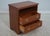 Traditional Stickley Cherry 2 Drawer Tv or Printer Stand For Sale - Image 3 of 12