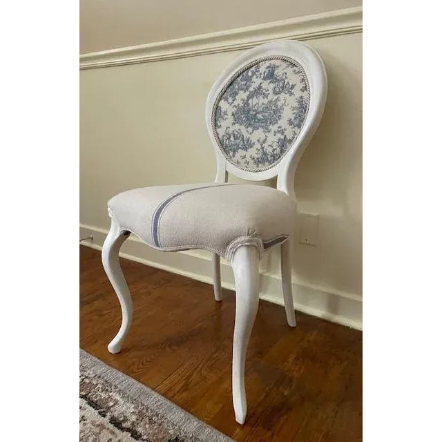 1930s Vintage Victorian French Country Chair For Sale - Image 11 of 12