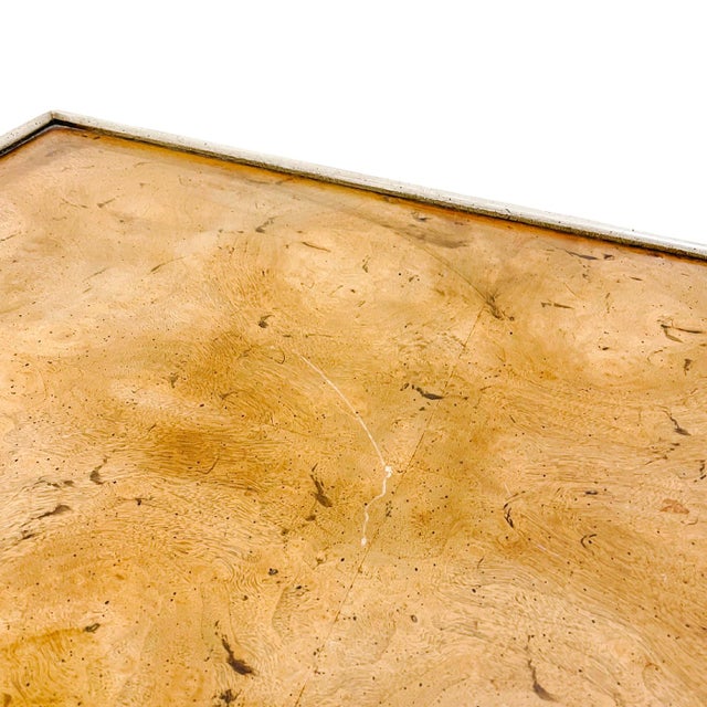 1960s Regency Style Curule Side Table by Heritage For Sale - Image 9 of 10