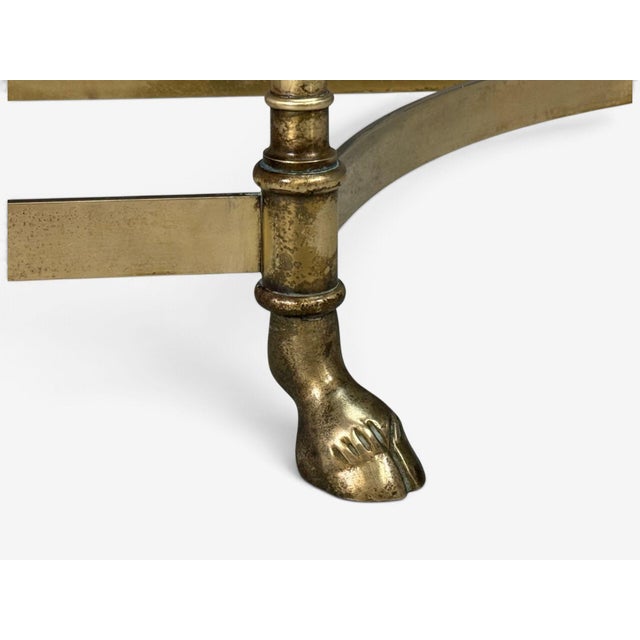 LaBarge, German Modern, Console Table, Brass, Glass, Germany, 1970s For Sale - Image 13 of 15