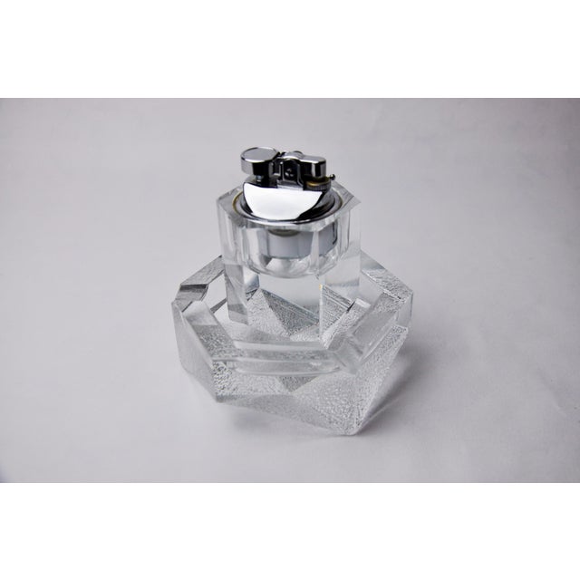 Lighter and Ashtray in Murano Glass attributed to Antonio Imperatore, Italy, 1970s, Set of 2 For Sale - Image 6 of 10