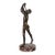 Fine Italian 19th Century Antique Sculpture of Faun Satyr With Double Flute For Sale