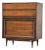 1960s Basic-Witz Walnut Highboy Dresser | Waynesboro, Va For Sale