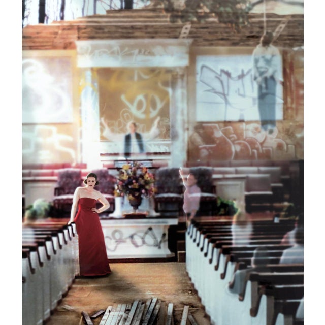 Carla Gannis — Jezebel (The Preacher) Original limited-edition digital print by contemporary artist Carla Gannis,...