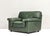 Lounge Armchair in Green Patinated Leather from Roche Bobois, 1970 For Sale - Image 3 of 11
