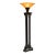 Pacific Coast Lighting Neoclassical Bronze-Tone Torchiere Floor Lamp For Sale